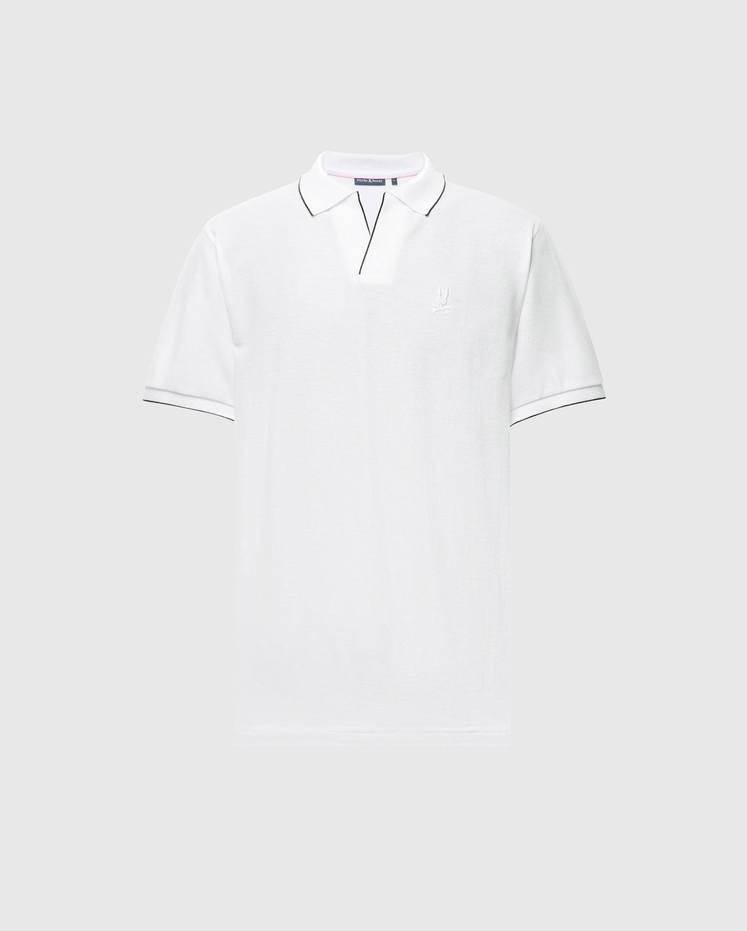 Men's East Hills Johnny Collar Polo 100 WHITE / S Product Image