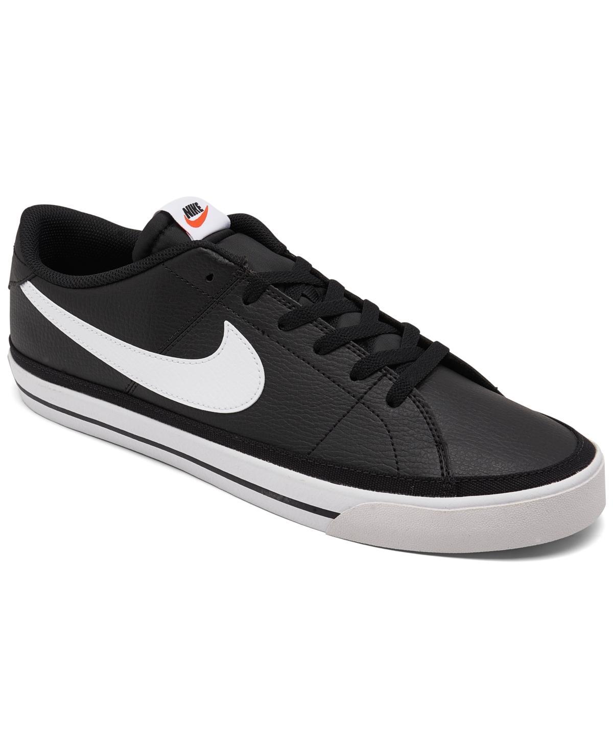 Nike Court Legacy Men's Shoes, Size: 14, White Black Ochre Product Image
