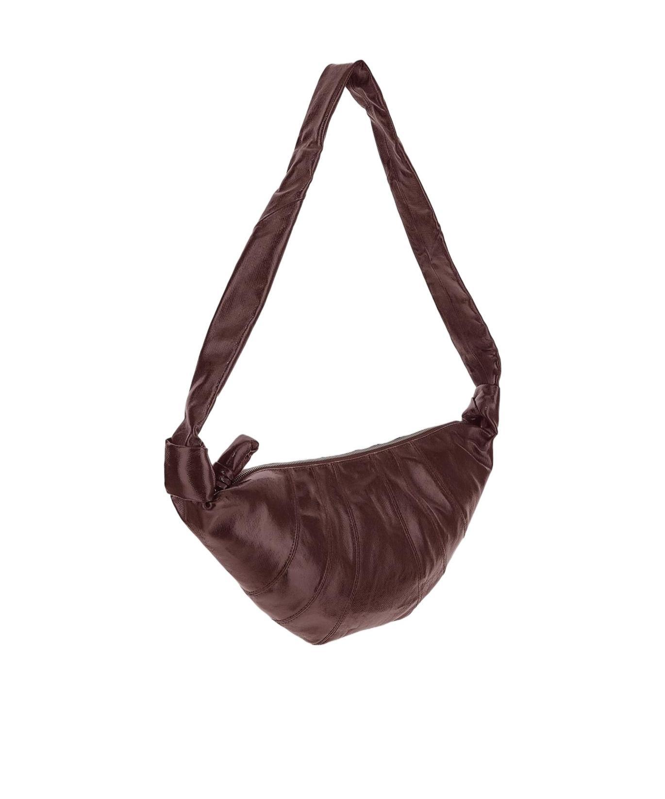 LEMAIRE Medium Croissant Shoulder Bag In Red Product Image