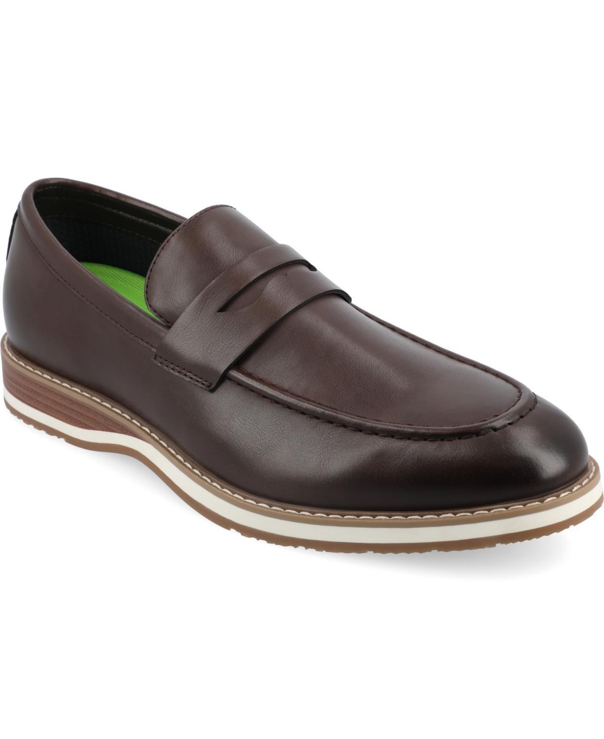 VANCE Kahlil Men's Tru Comfort Foam Slip-On Penny Loafers, Size: 11, Blue Product Image