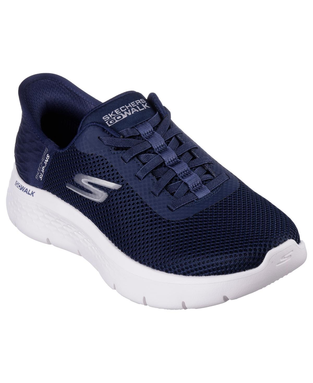 SKECHERS Performance Go Walk Flex Grand Entrance Hands Free Slip-Ins (Navy/White) Women's Shoes Product Image