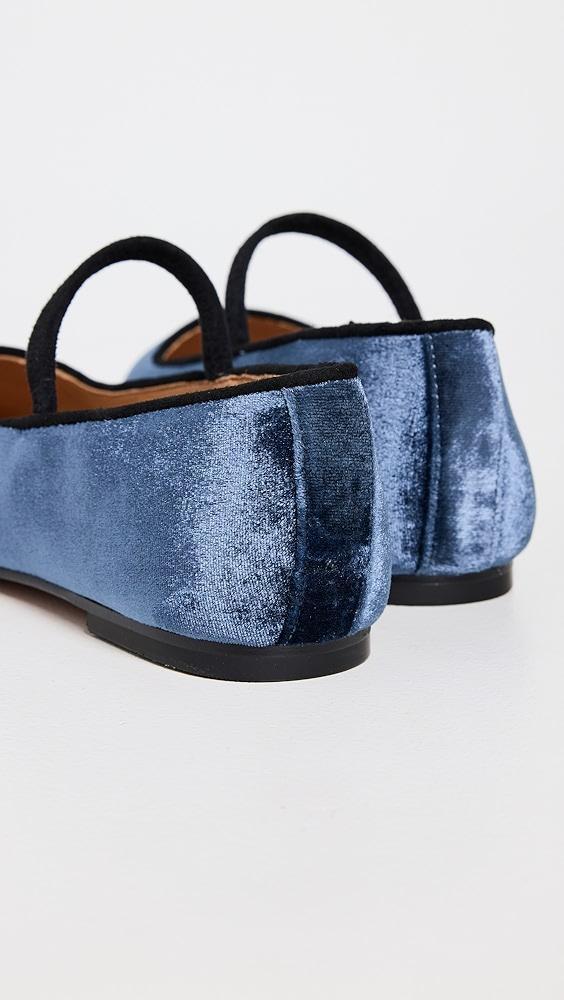 Madewell Greta Velvet Mary Janes | Shopbop Product Image