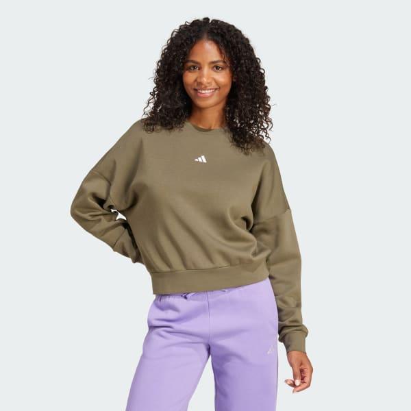 Womens adidas Essentials Small Logo Feel Cozy Sportswear Sweatshirt Product Image
