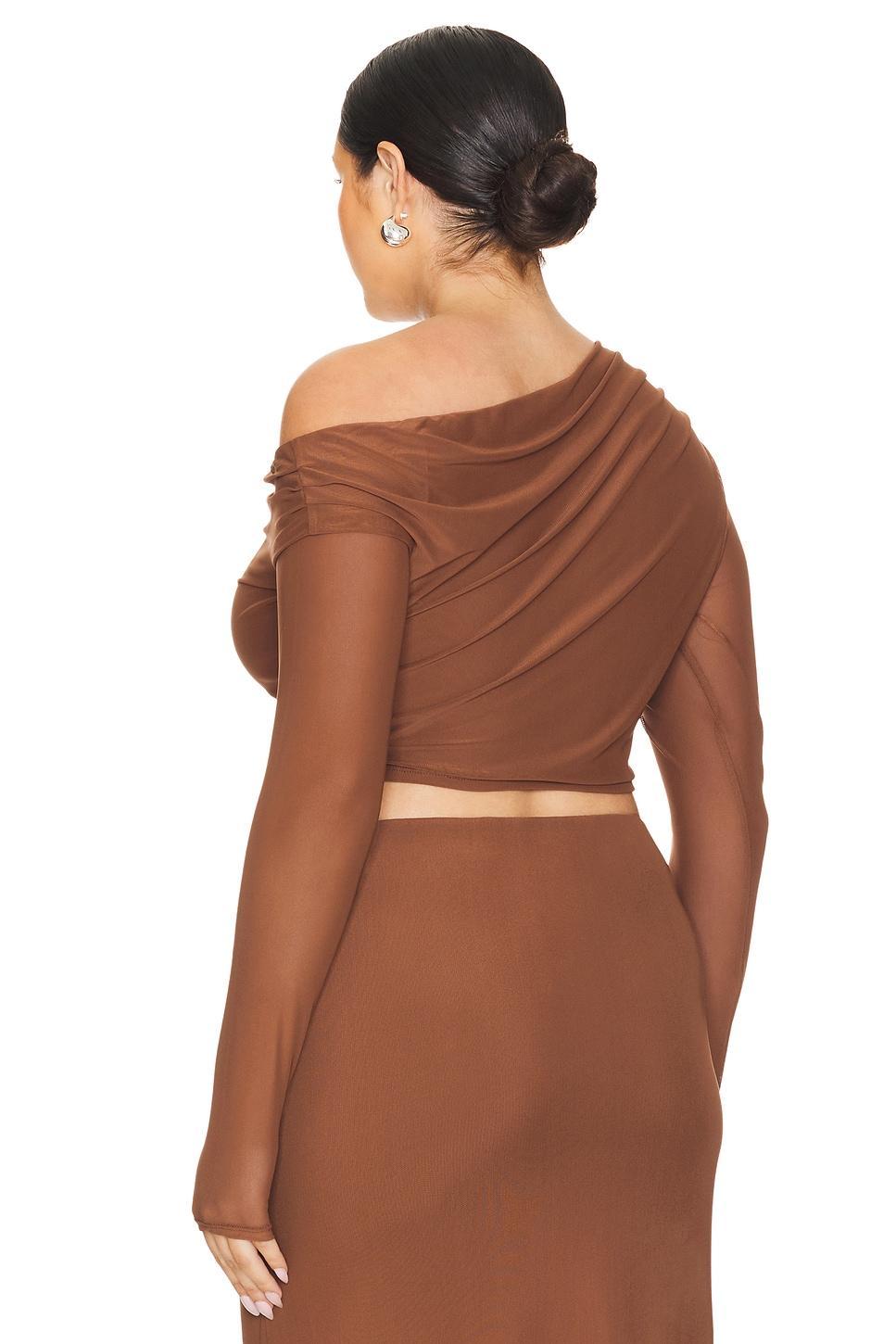 Bria Mesh Top AFRM Product Image