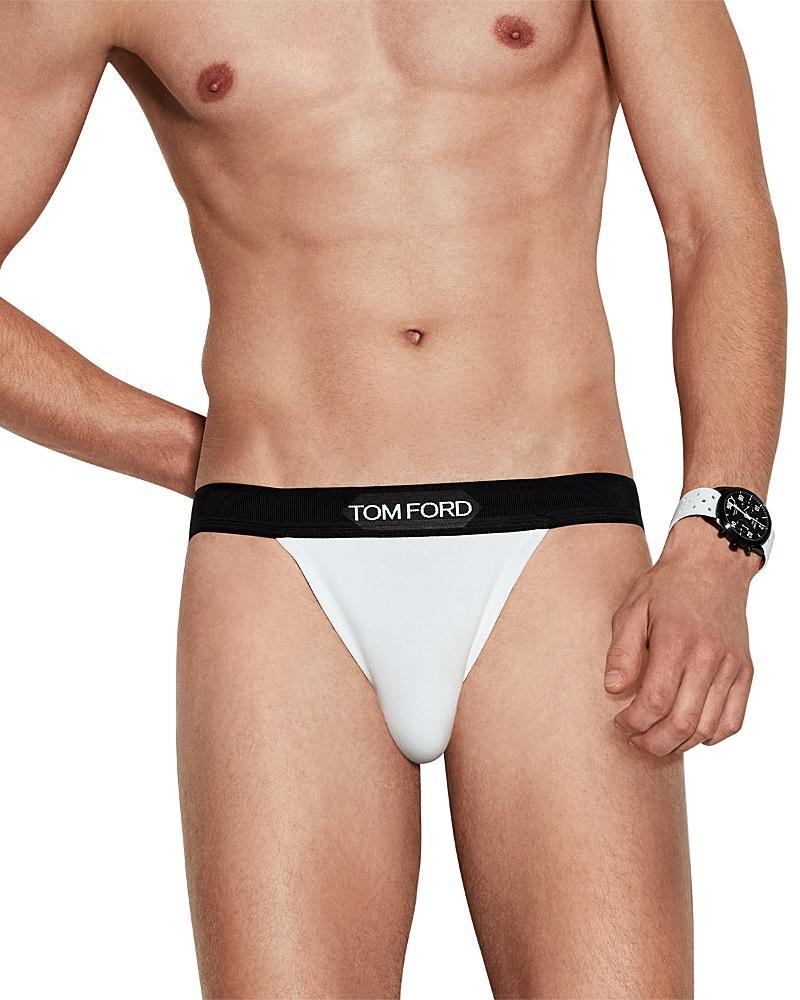 Tom Ford Cotton Blend Regular Fit Jock Strap Product Image
