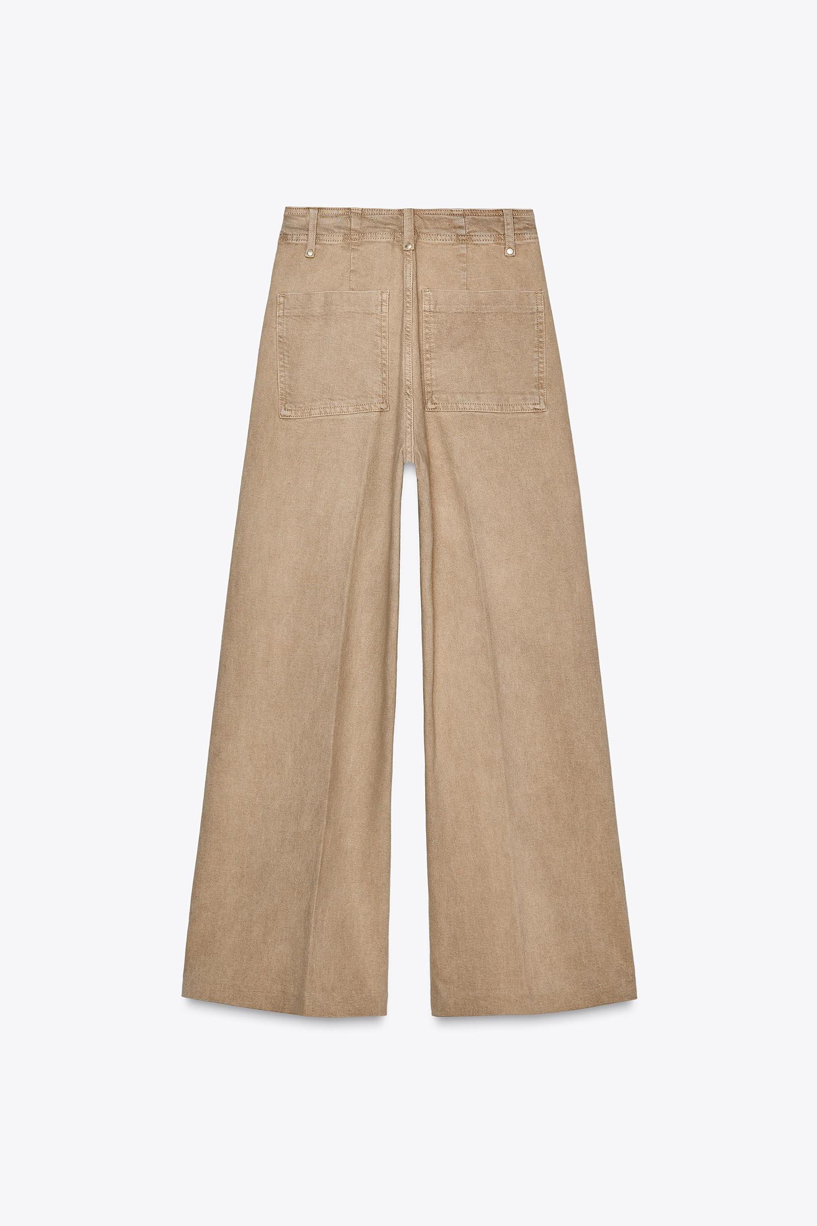 ZW COLLECTION HIGH WAIST WIDE LEG JEANS Product Image
