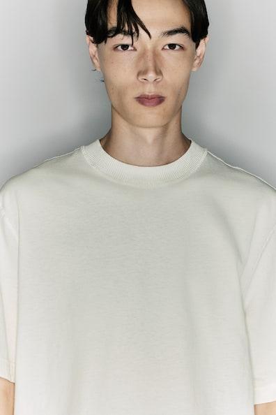 Boxy Fit Washed T-shirt Product Image