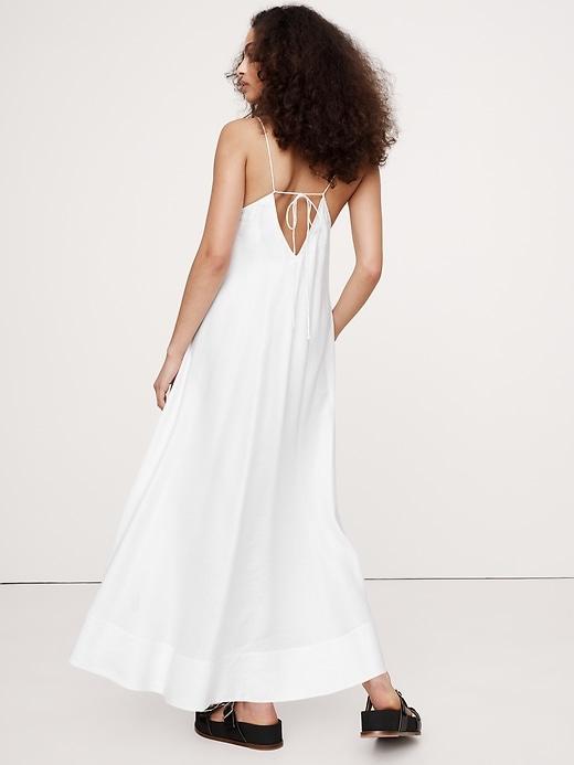 Viscose-Linen Maxi Dress Product Image