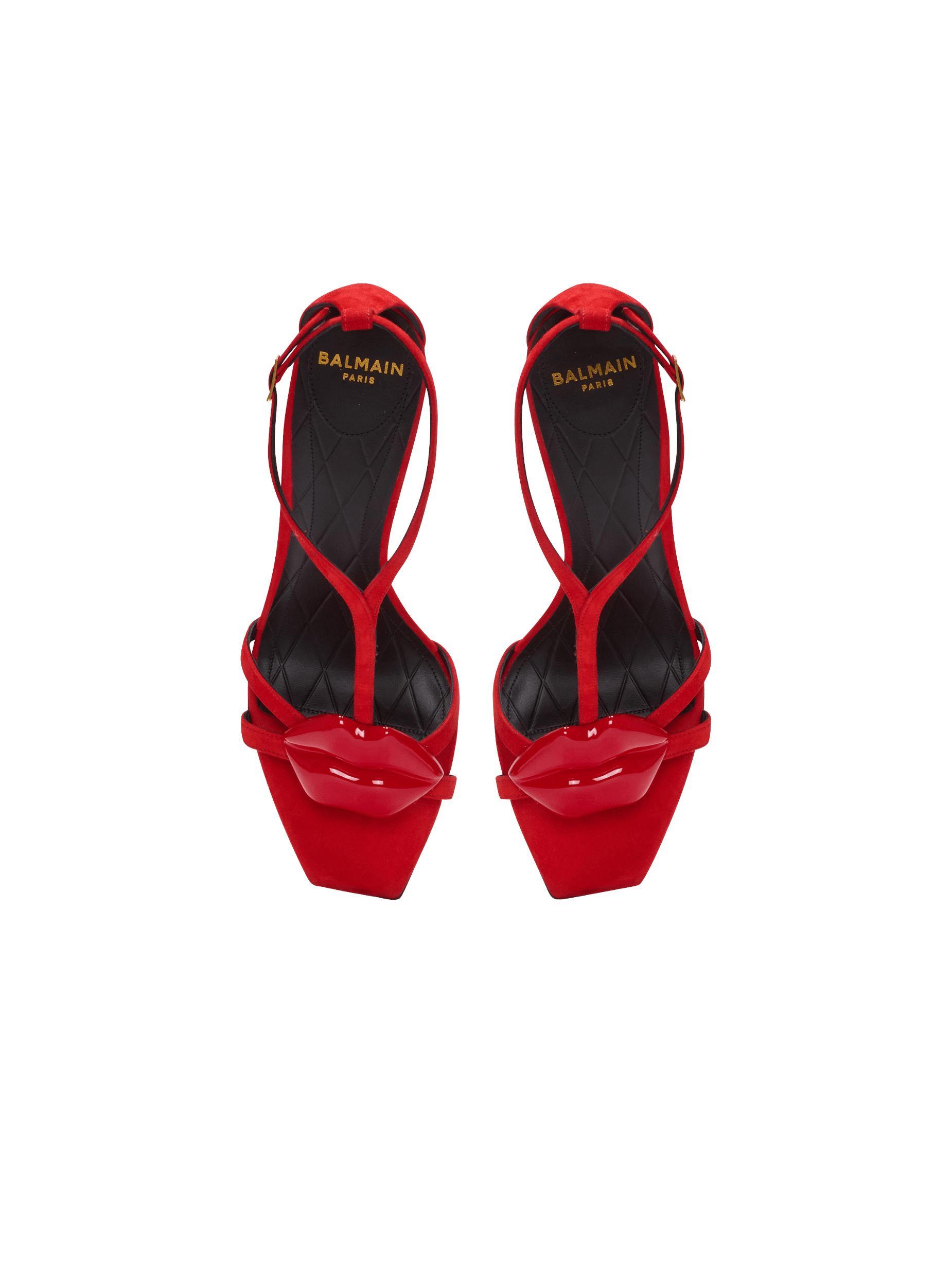 Suede Lips sandals Product Image