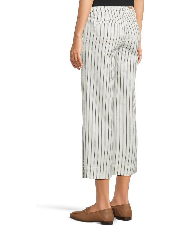 Wide Leg Knit Denim Cargo w/ Elastic Back Wb Product Image