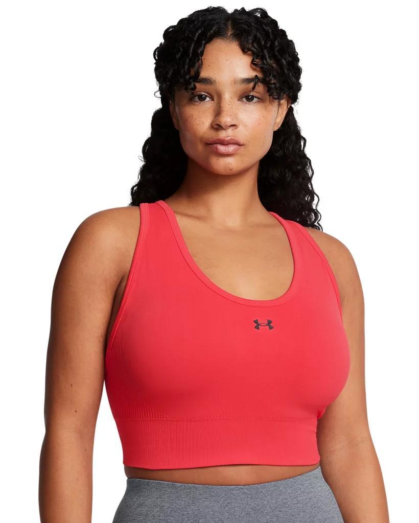 UA Vanish Seamless Womens Mid Sports Bra Product Image