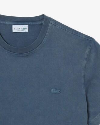 Washed Effect Heavy Jersey T-shirt Product Image