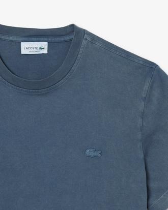 Men's Washed Effect Heavy Jersey T-Shirt Product Image
