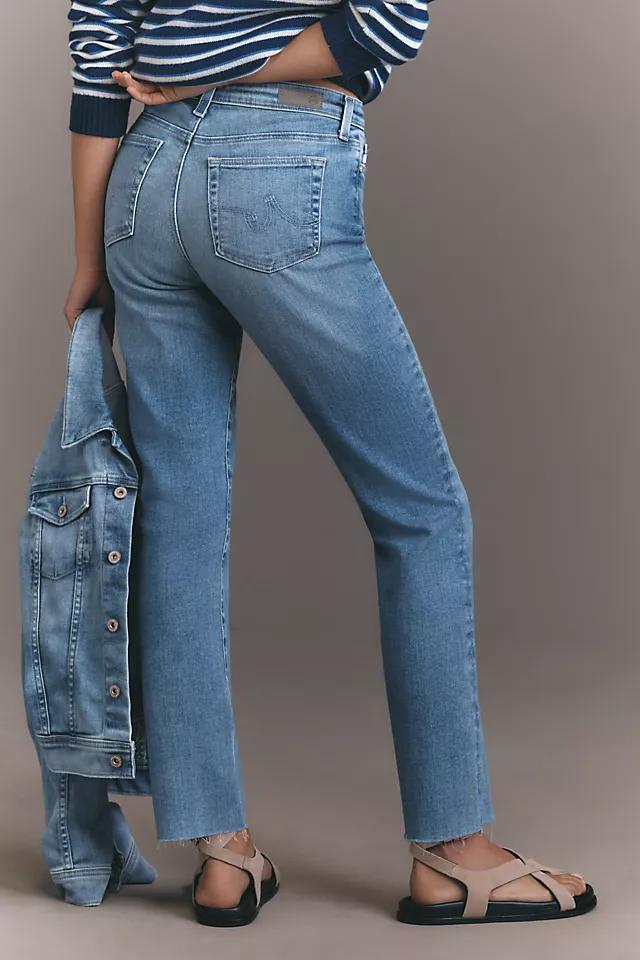 AG Mari Mid-Rise Straight-Leg Jeans Product Image