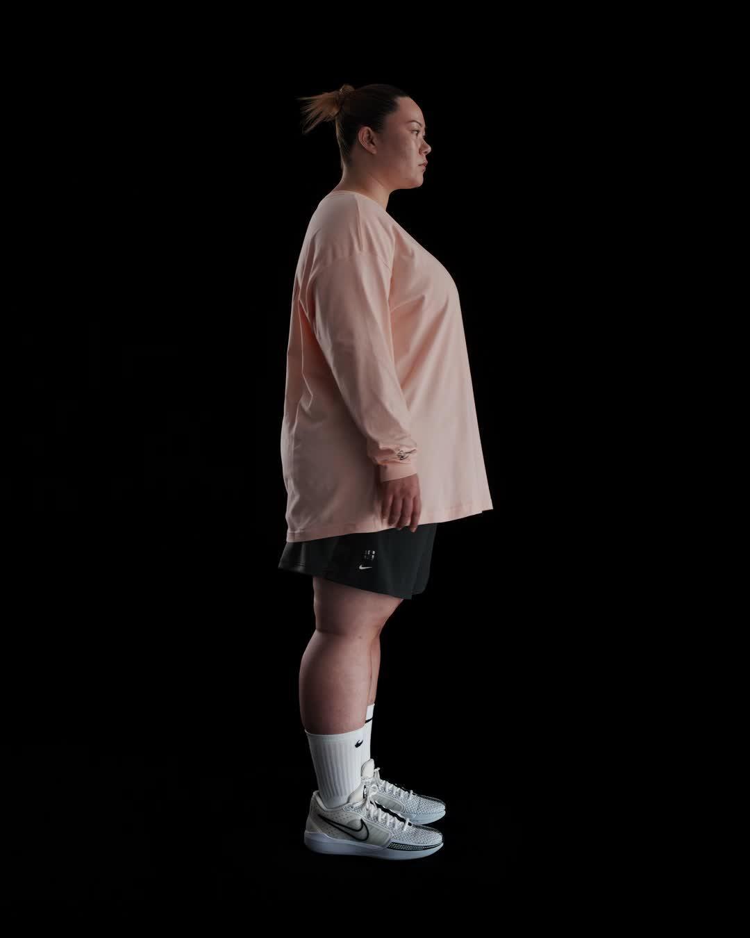 Nike Women's Sabrina Long-Sleeve Basketball T-Shirt (Plus Size) Product Image