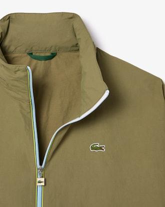 Men's Water-Repellent Removable Hood Windbreaker Product Image