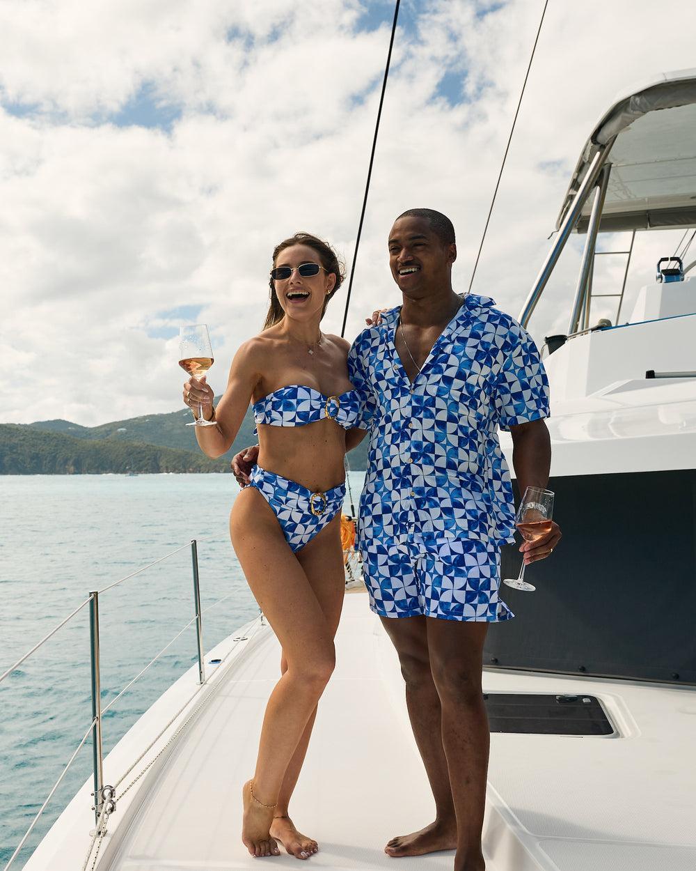 The Greece - Swim Trunks Product Image