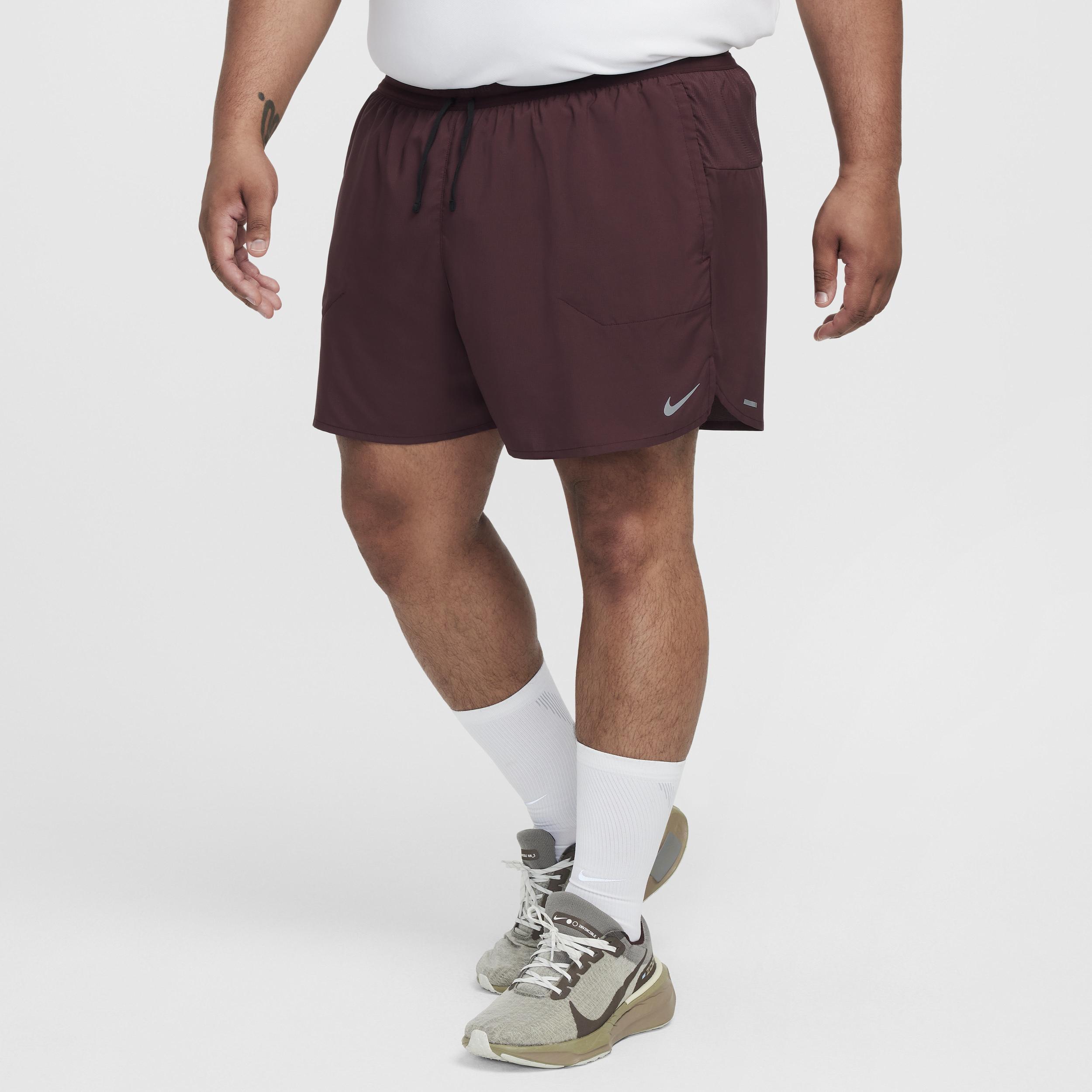 Nike Mens Stride Dri-FIT 5 Brief-Lined Running Shorts Product Image