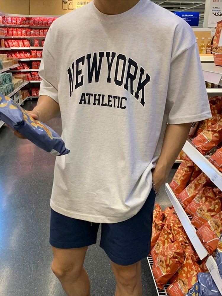 RT No. 11412 NEW YORK LETTERED SHORT SLEEVE Product Image