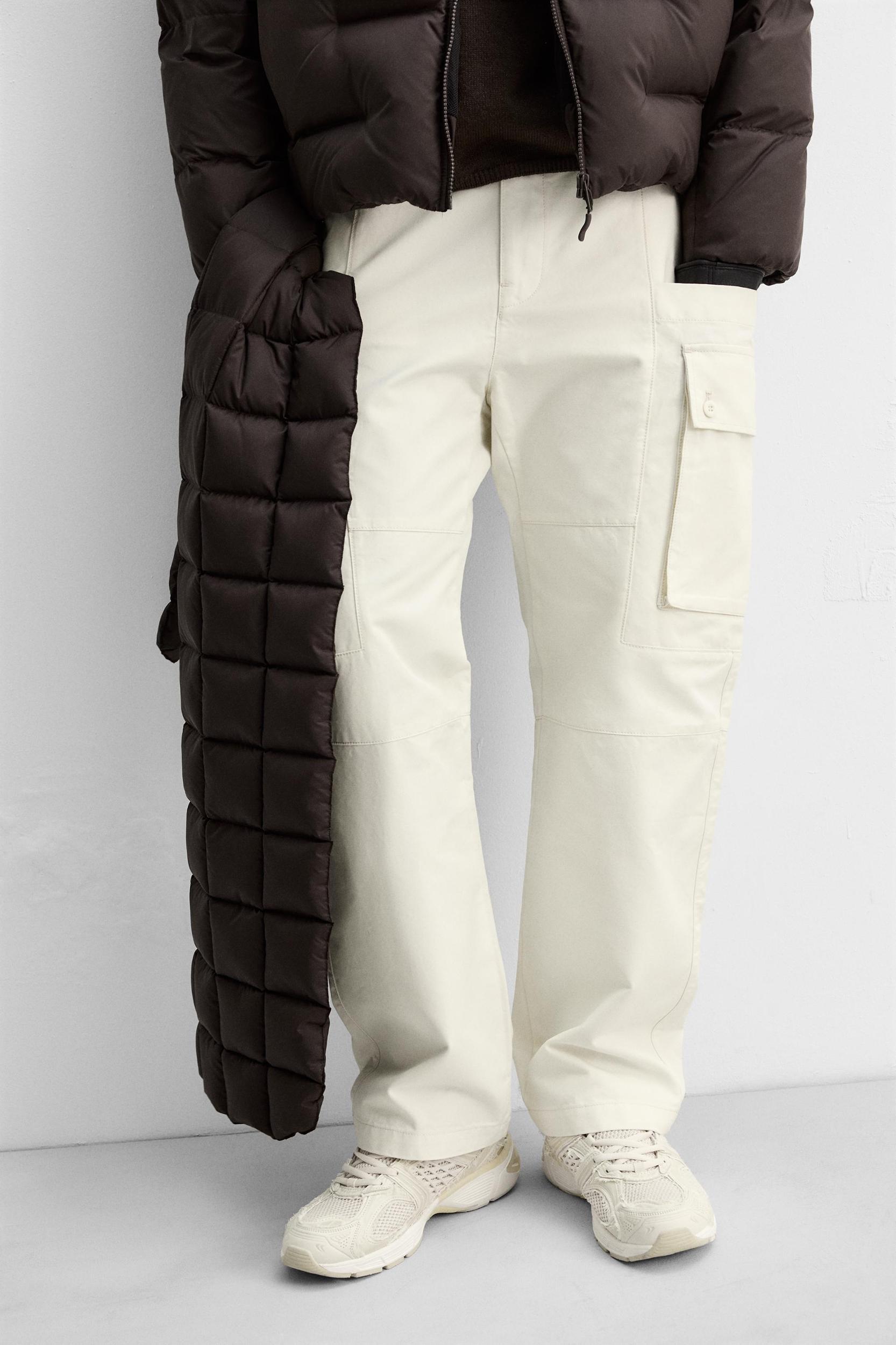 CANVAS CARGO PANTS Product Image