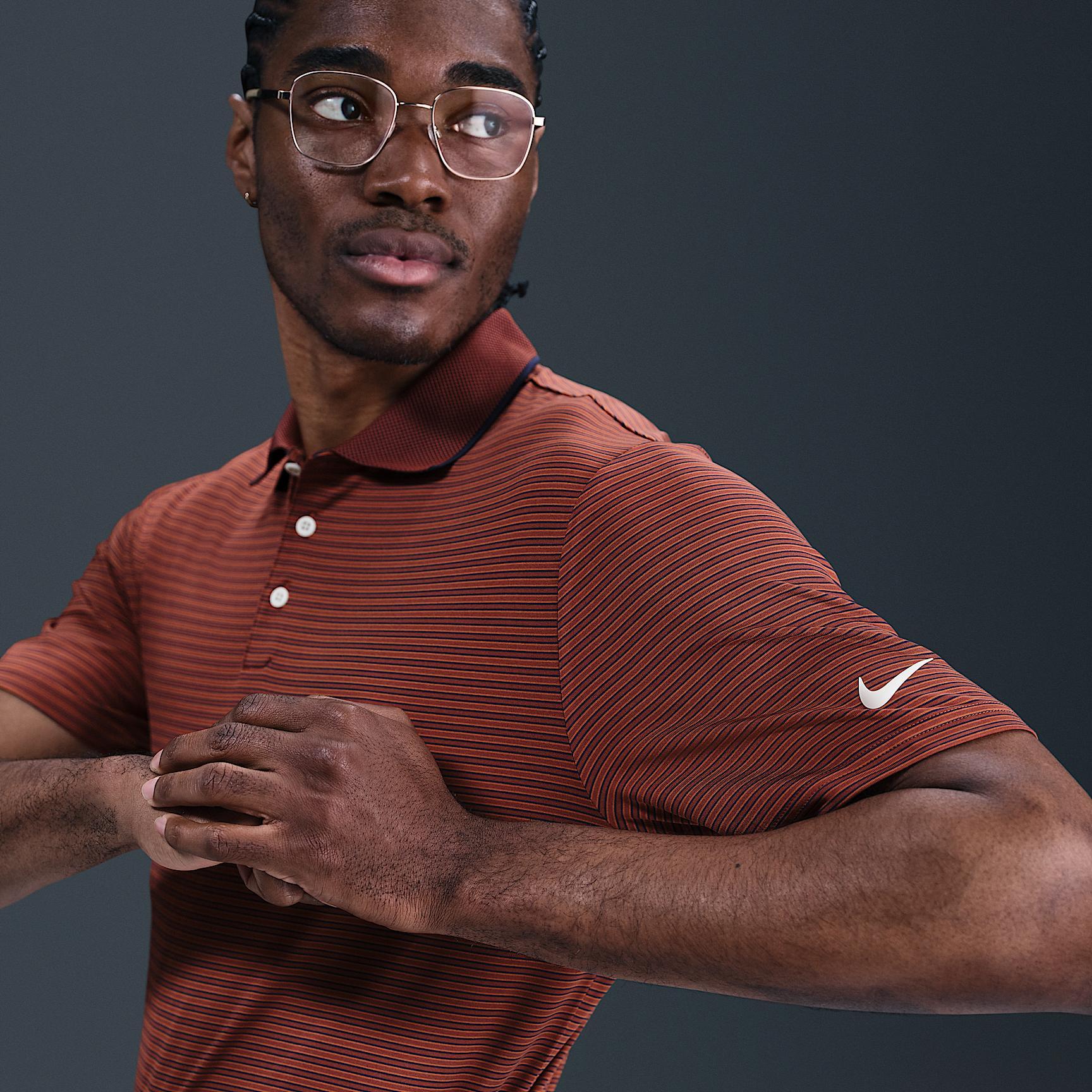 Nike Men's Tour Dri-FIT Striped Golf Polo Product Image