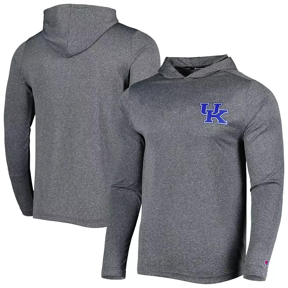 Men's Champion Gray Kentucky Wildcats Hoodie Long Sleeve T-Shirt, Size: Large, Grey Product Image