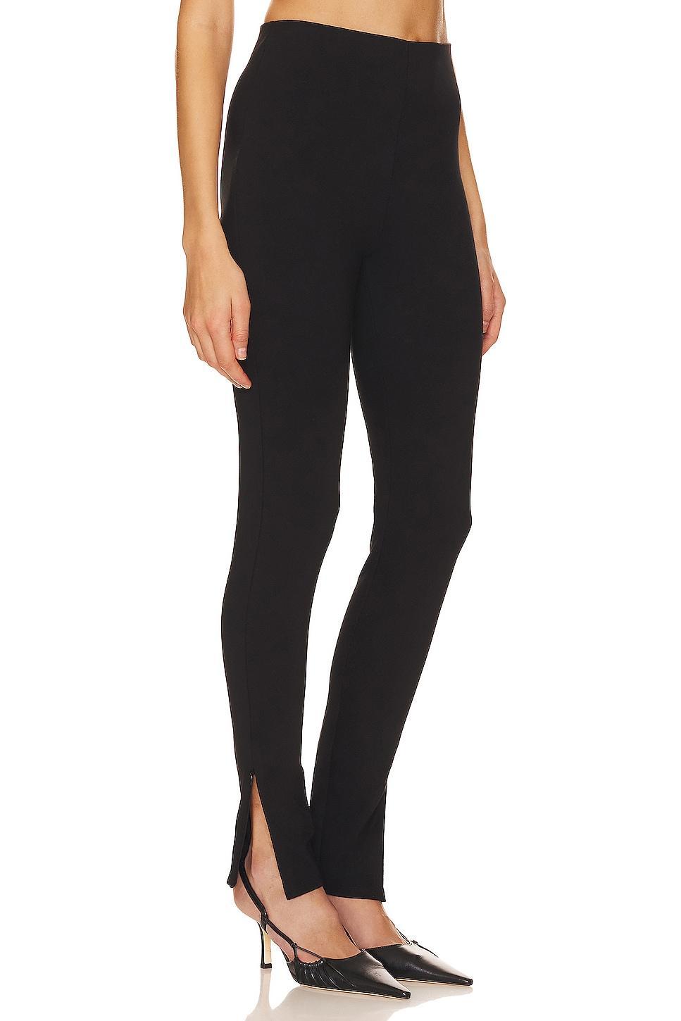 Side Slit Ponti Leggings Rue Sophie Product Image