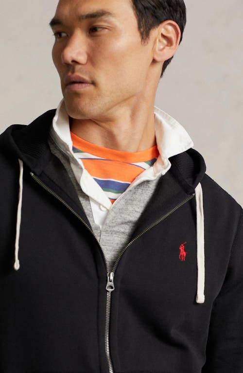 Polo Ralph Lauren Men's Zip Front Fleece Hoodie in Cruise Navy at Nordstrom, Size X-Large Product Image