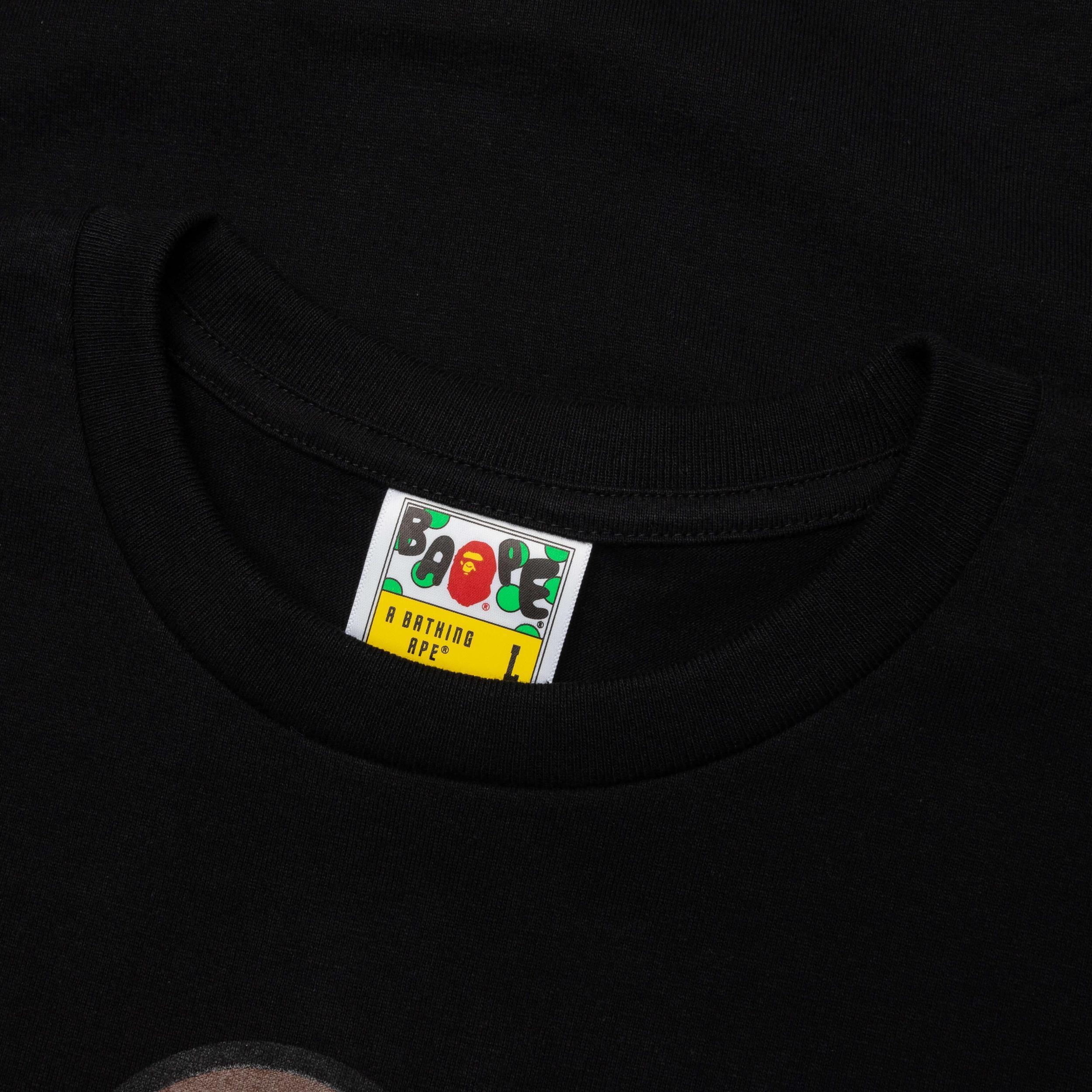 Color Camo Milo on Big Ape Tee - Black/Purple Male Product Image