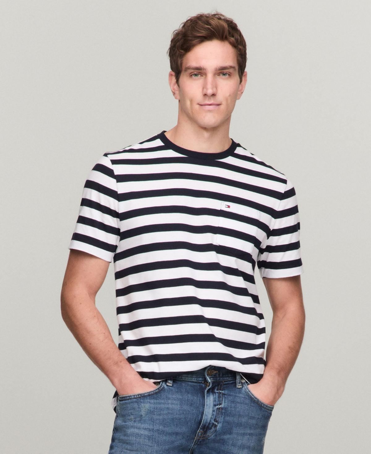 Tommy Hilfiger Mens Essential Solid Pocket T-Shirt Product Image