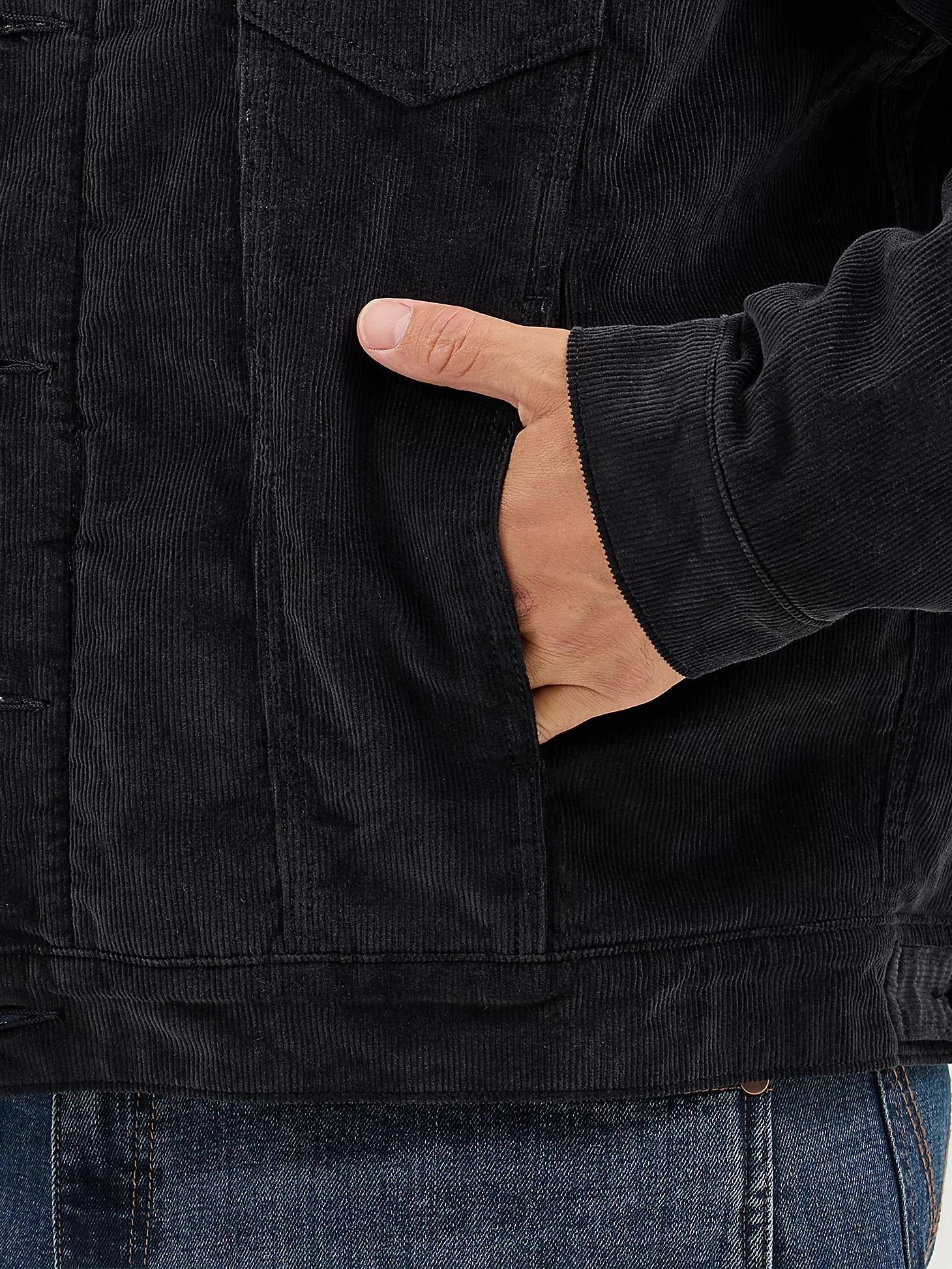 Men's Wrangler® Cowboy Cut® Sherpa Lined Corduroy Jacket | Men's JACKETS & OUTERWEAR | Wrangler® Product Image