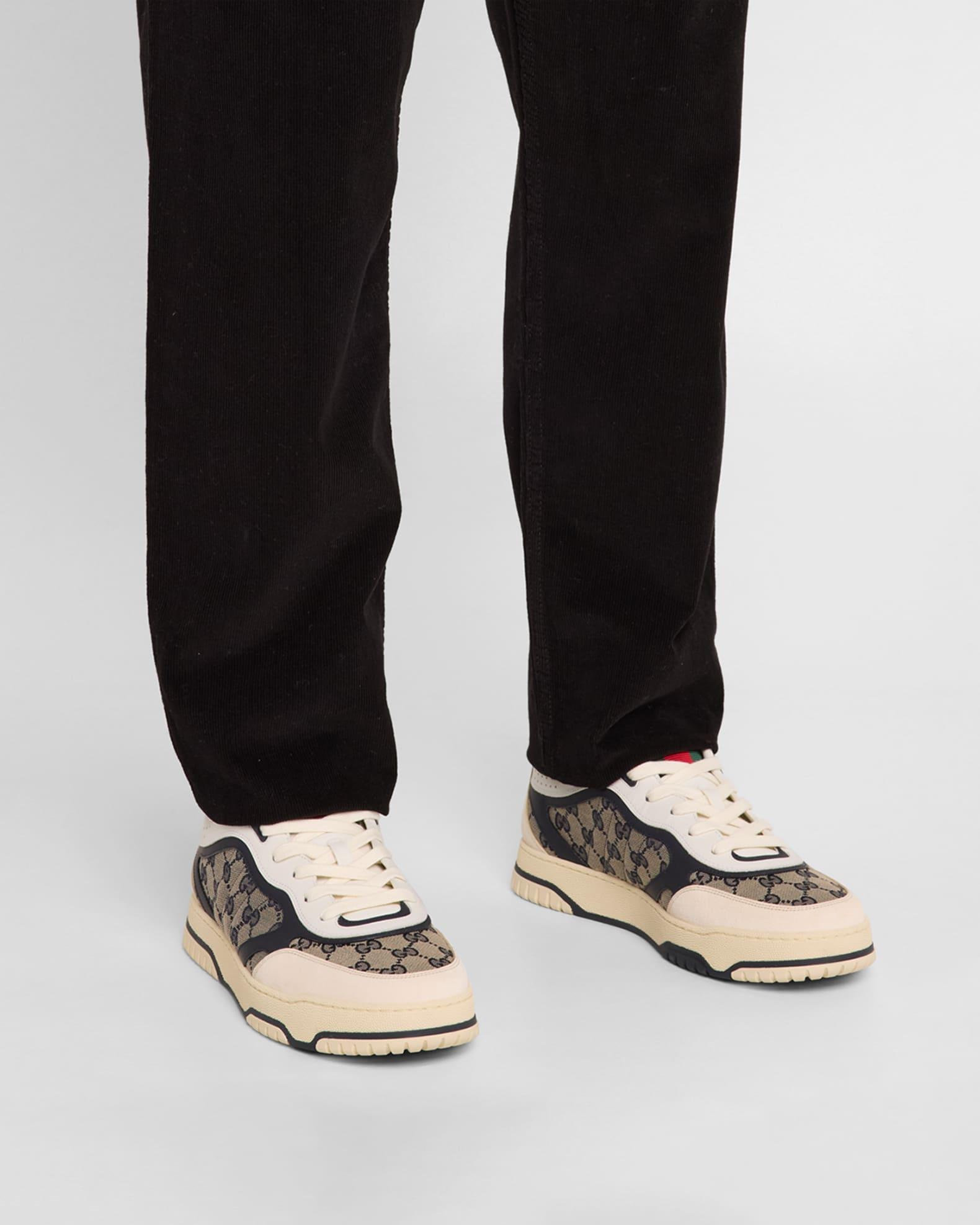 Mens Re-Web GG Canvas Sneakers Product Image