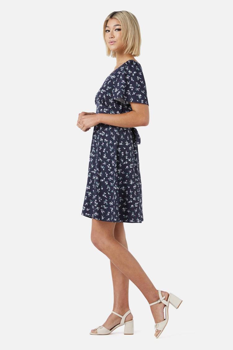 Lila Ditsy Mini Dress Product Image