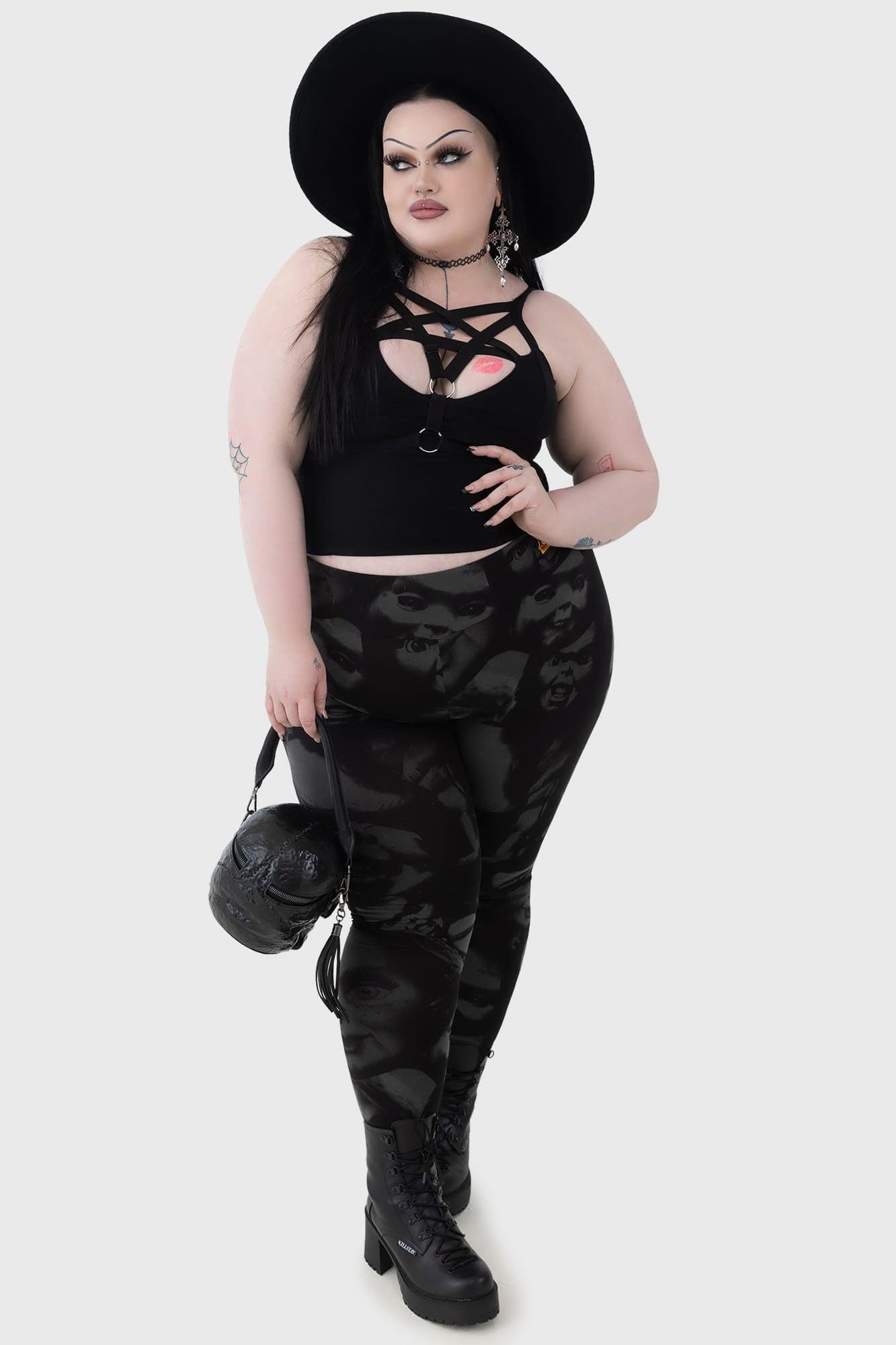 Eat Your Heart Out Leggings [PLUS] Female Product Image