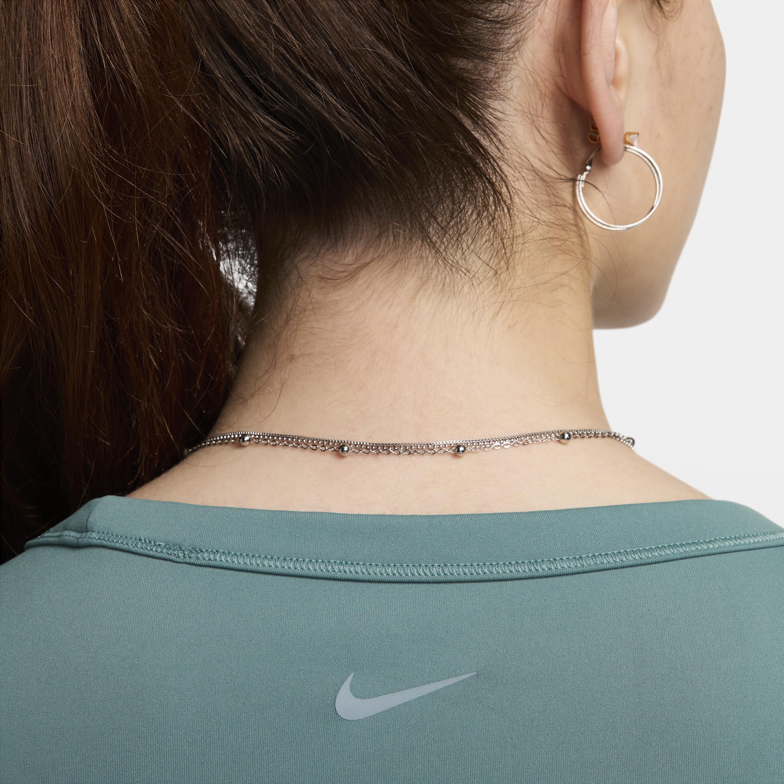 Nike Women's One Fitted Dri-FIT Short-Sleeve Cropped Top Product Image