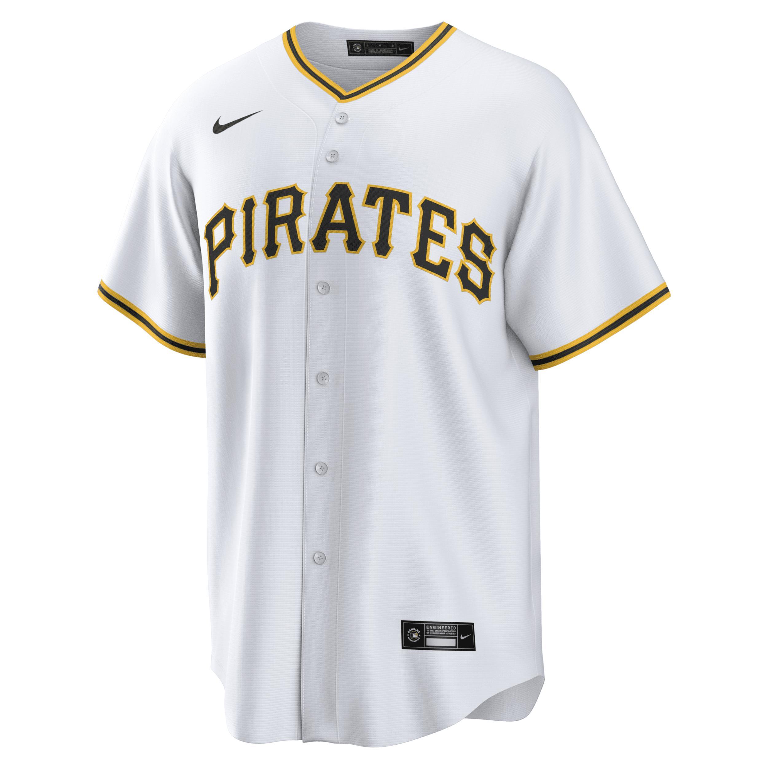 Mens Nike Roberto Clemente Pittsburgh Pirates Home Replica Player Name Jersey Product Image