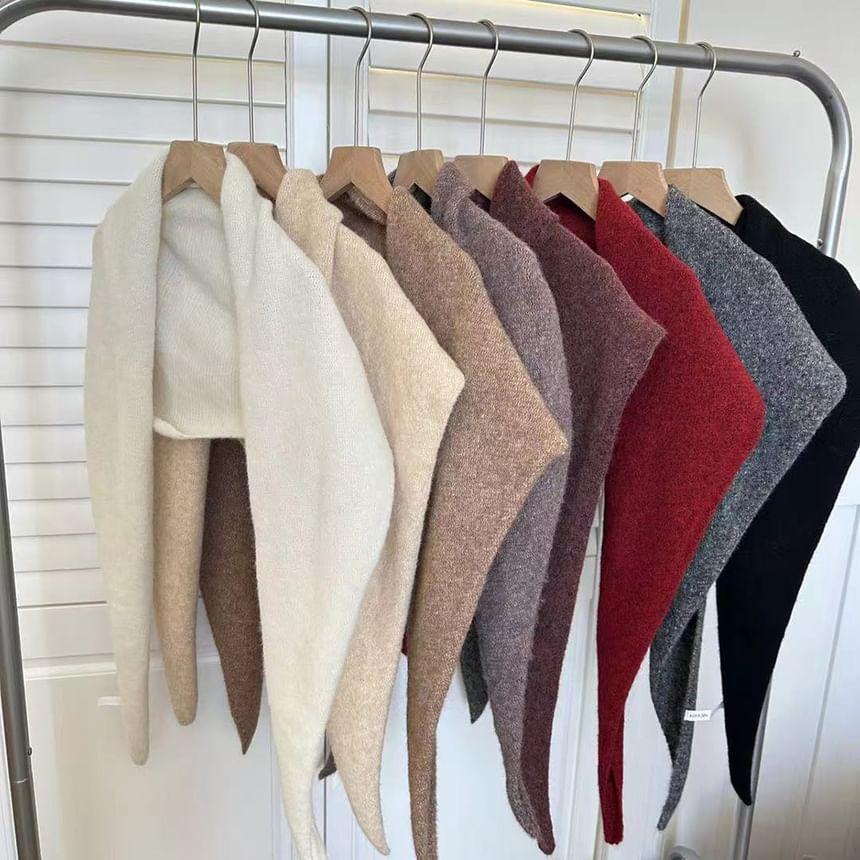 Plain Knit Shawl Product Image