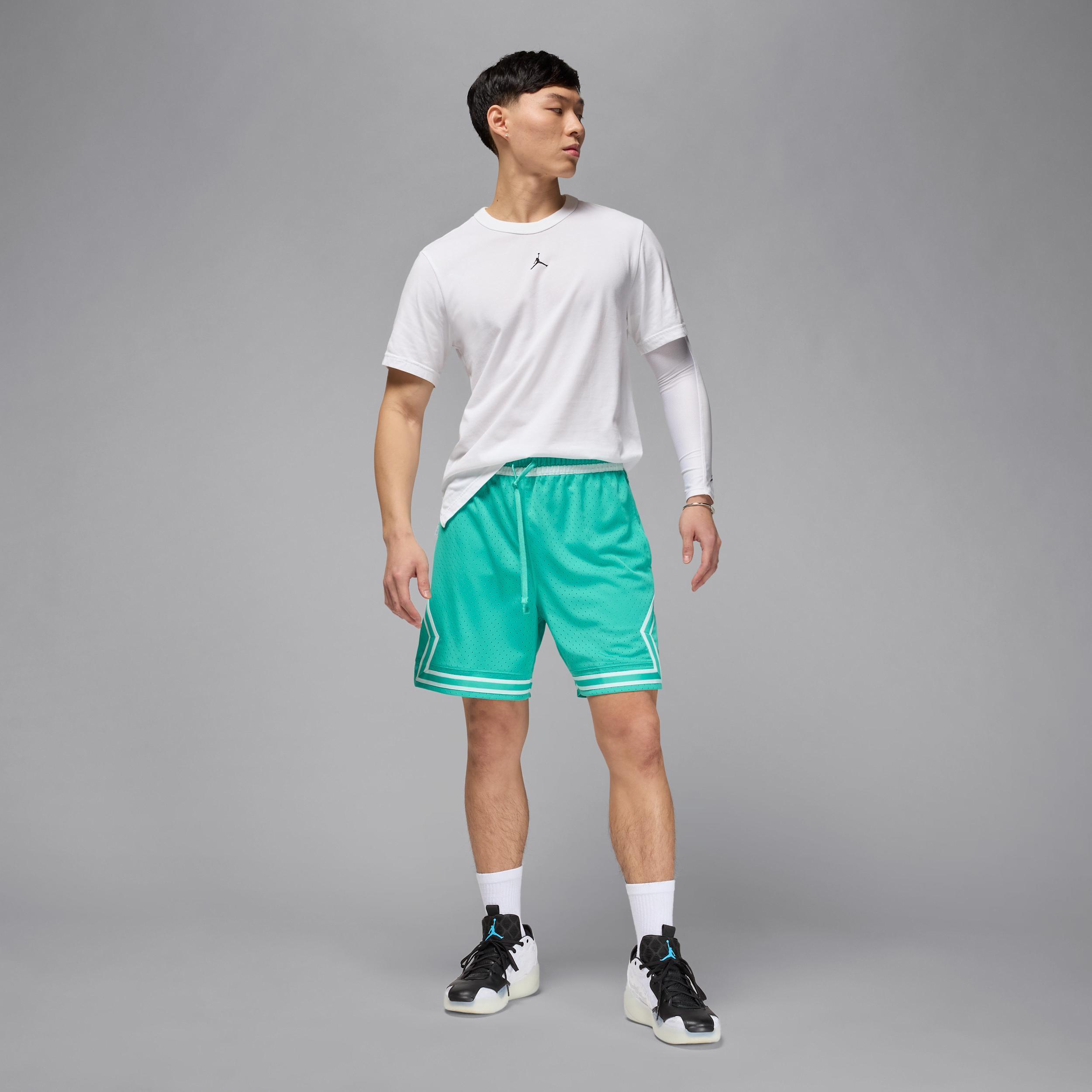 Men's Jordan Sport Dri-FIT Mesh Diamond Shorts Product Image