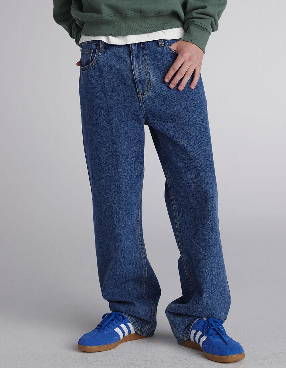 RSQ Mens Loose Fit Jeans - Dark Wash Product Image