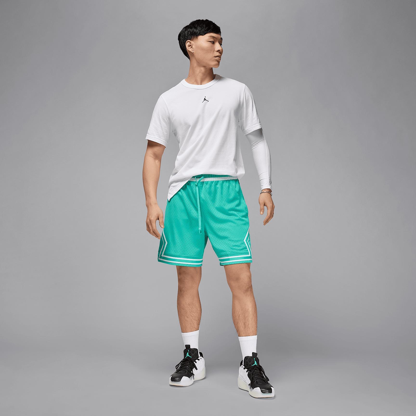 Men's Jordan Sport Dri-FIT Mesh Diamond Shorts Product Image
