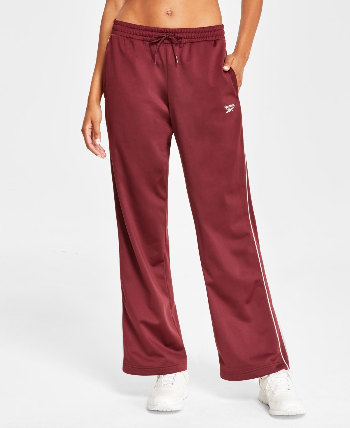 Reebok Womens Pull-On Drawstring Tricot Pants, A Macys Exclusive Product Image
