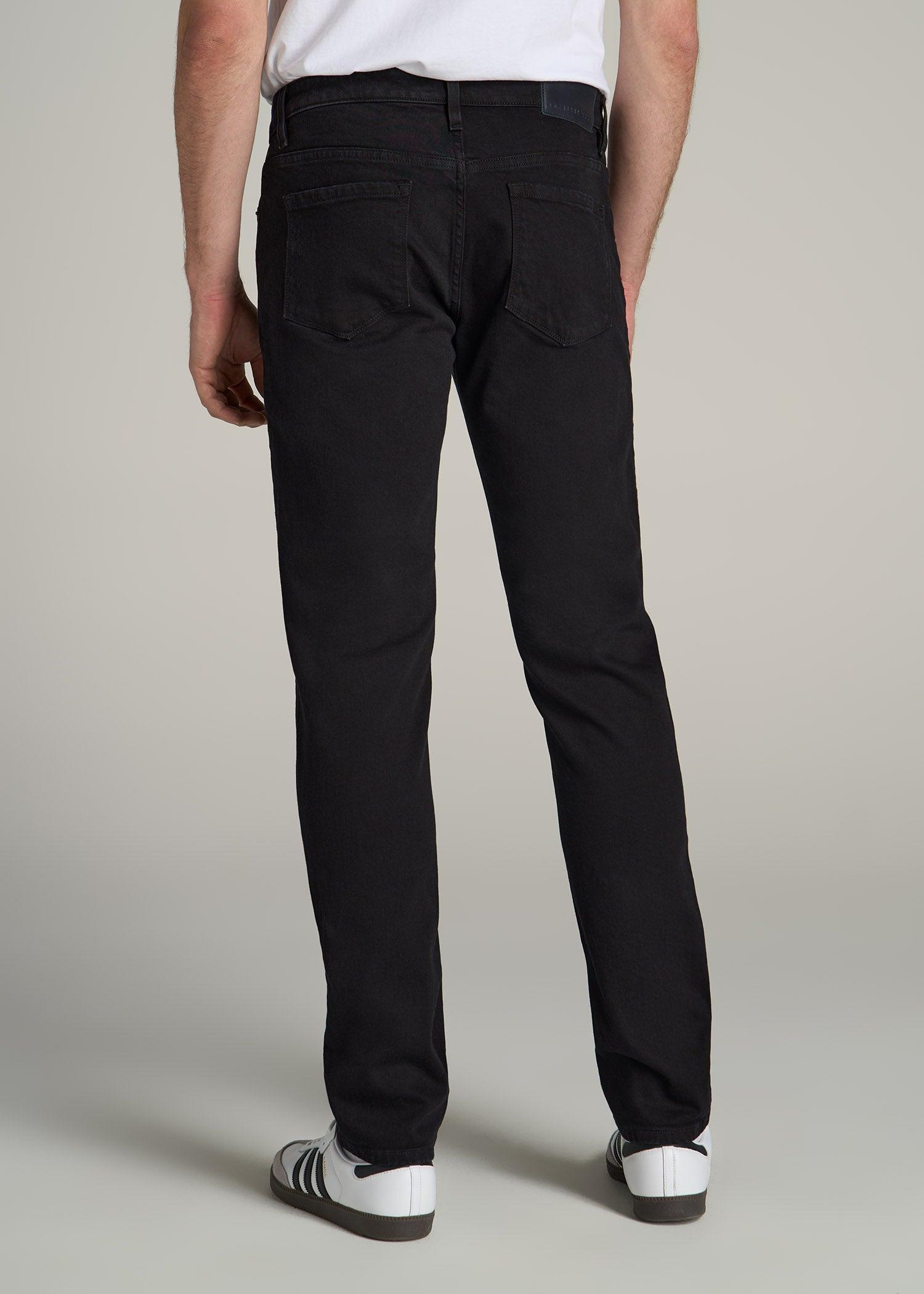 Americana Collection Carman Tapered Fit Jeans For Tall Men in Lark Black Product Image