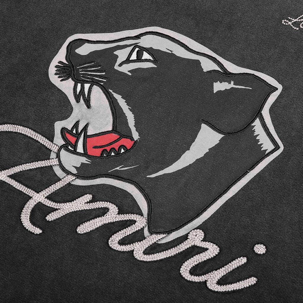 Vintage Panther Oversized Tee - Black Male Product Image