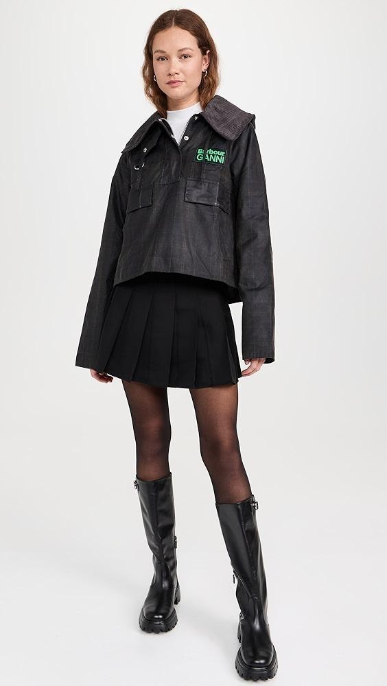 Barbour Barbour Ganni Wax Anorak Smock Jacket | Shopbop Product Image