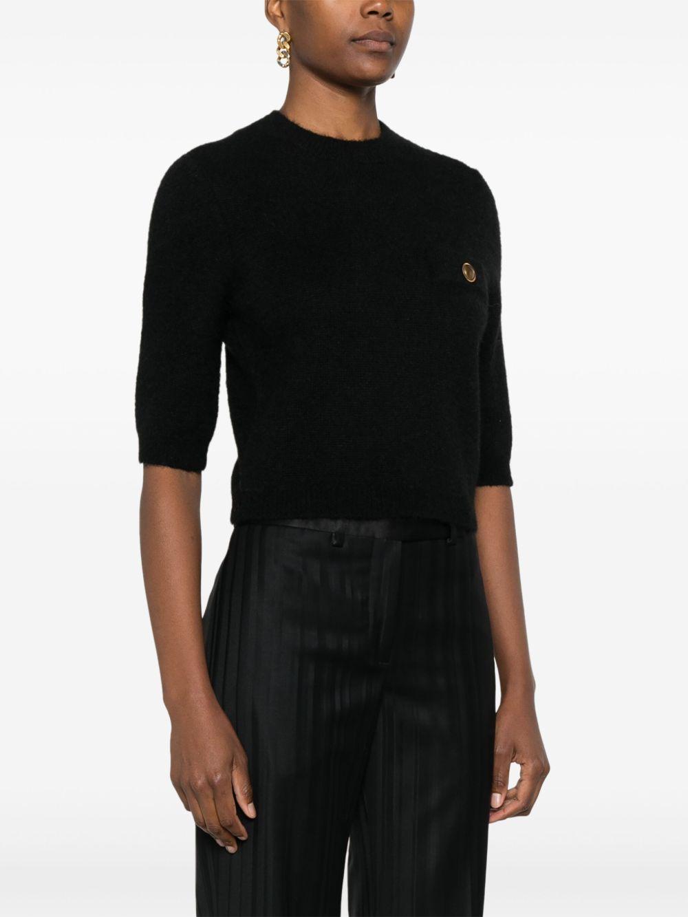 lace-collar sweater Product Image