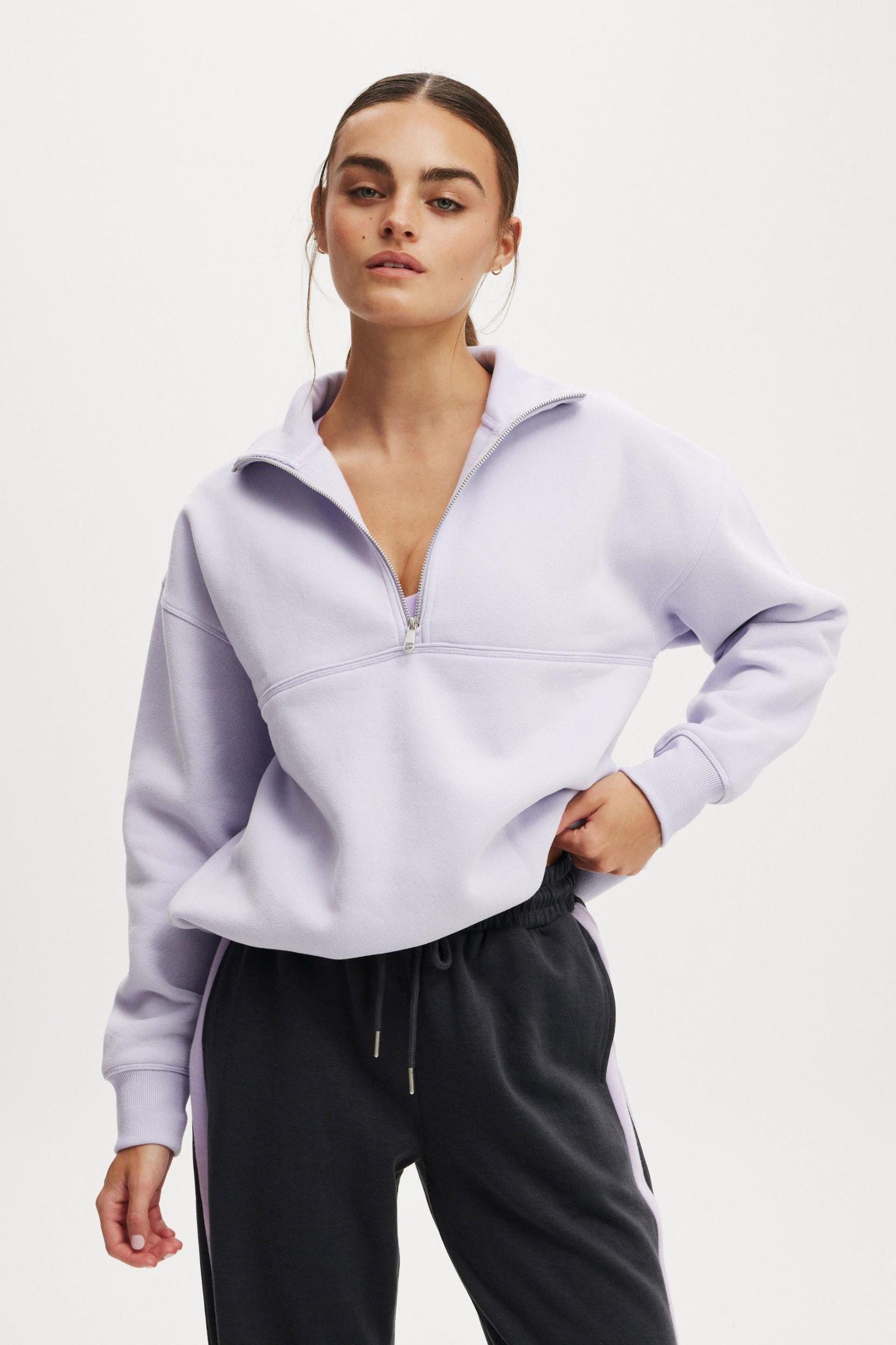 Plush Essential Half Zip Jumper Product Image