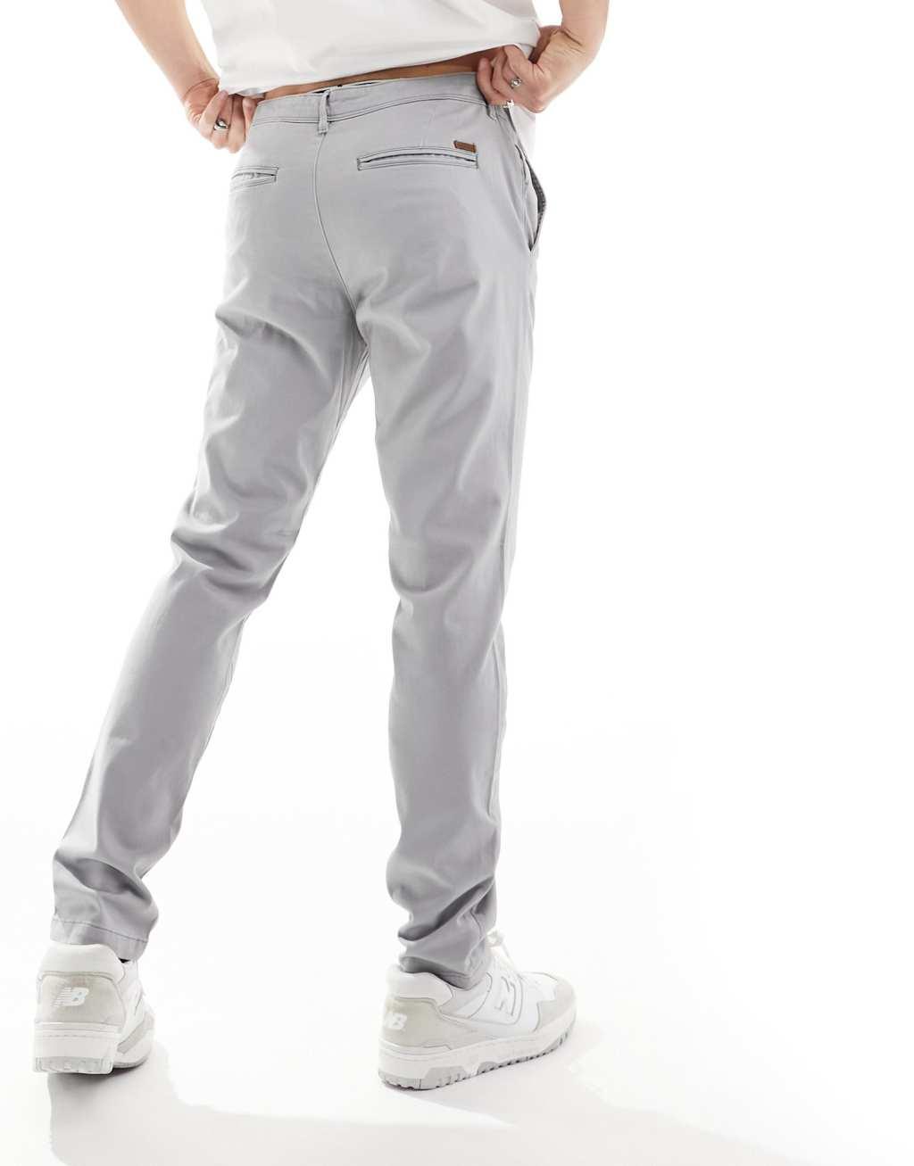 Jack & Jones chino in slim fit gray Product Image
