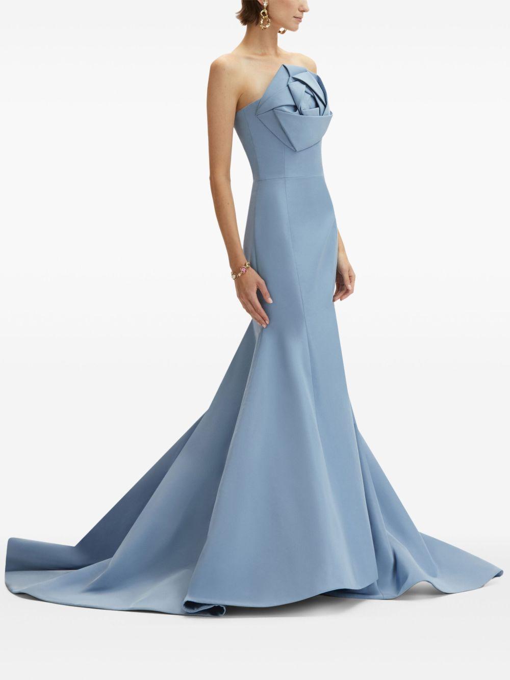 rose-motif trumpet gown Product Image