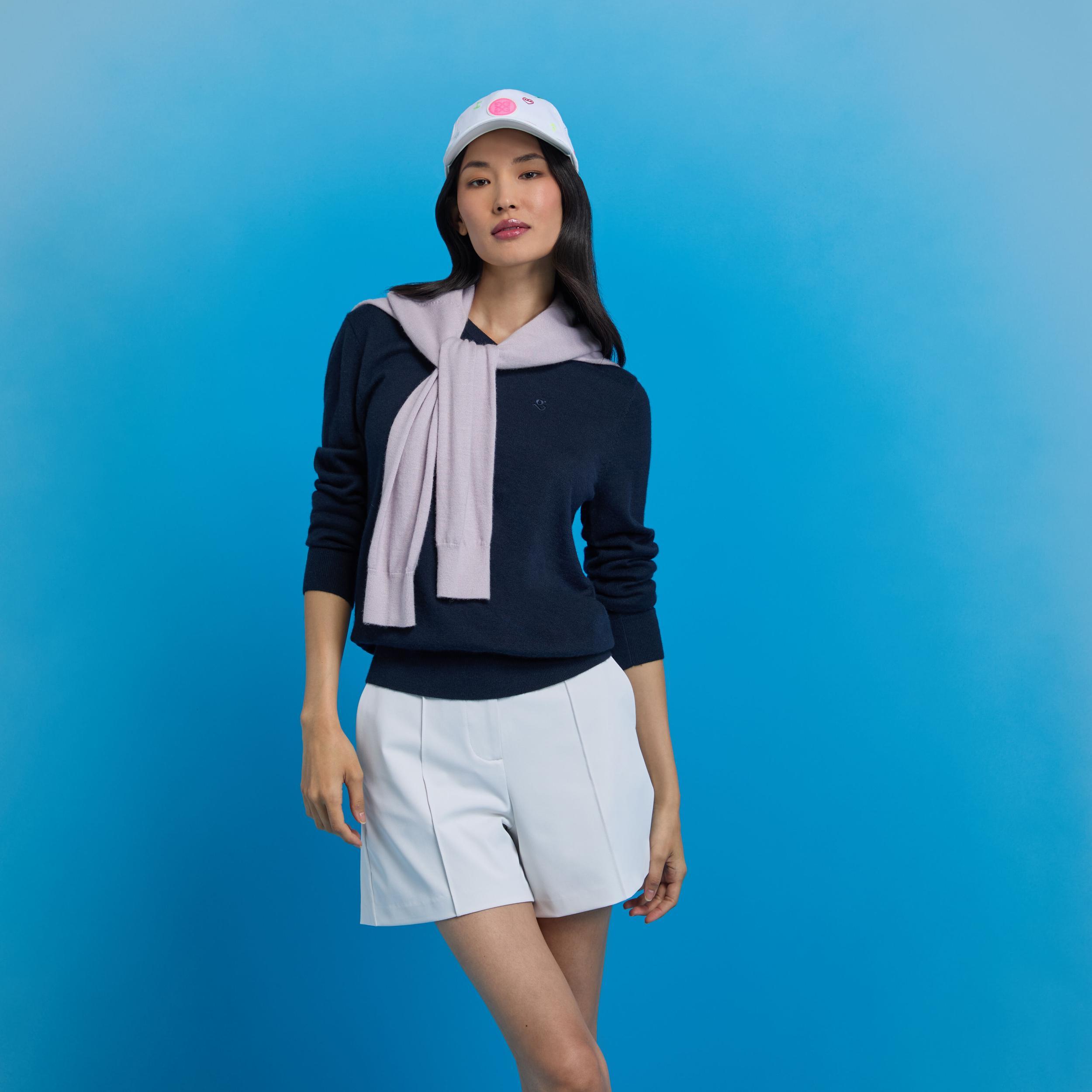 SHADOW STRETCH HIGH WAISTED SHORT Product Image