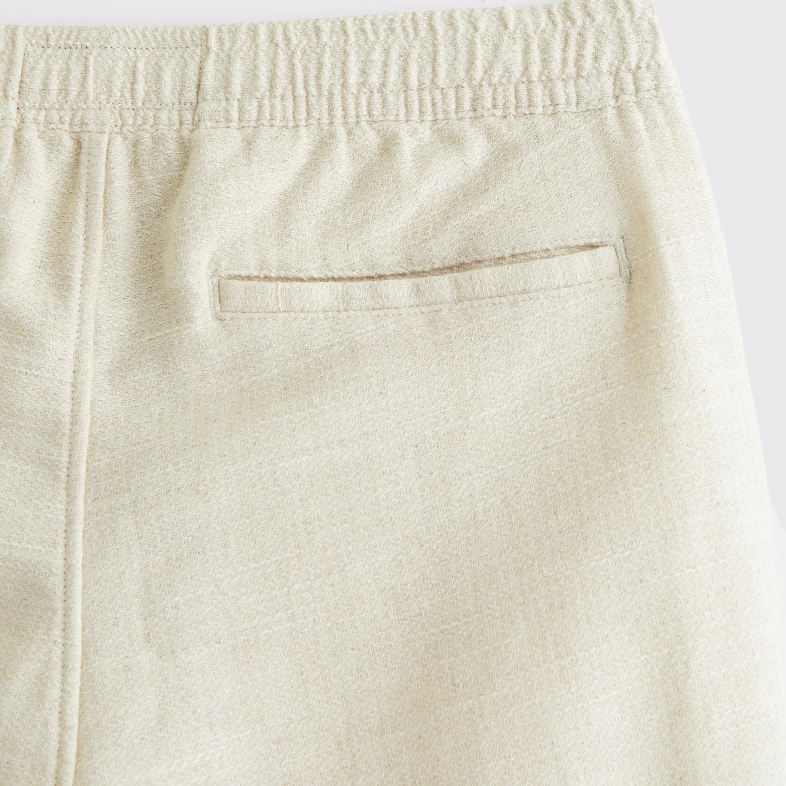 Cotton Texture Pull-On Short Product Image